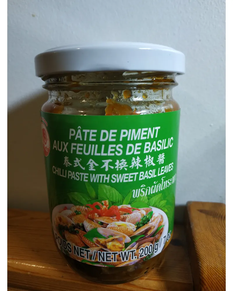 Photo of Pâte de piment aux feuilles de basilic by Cock Brand