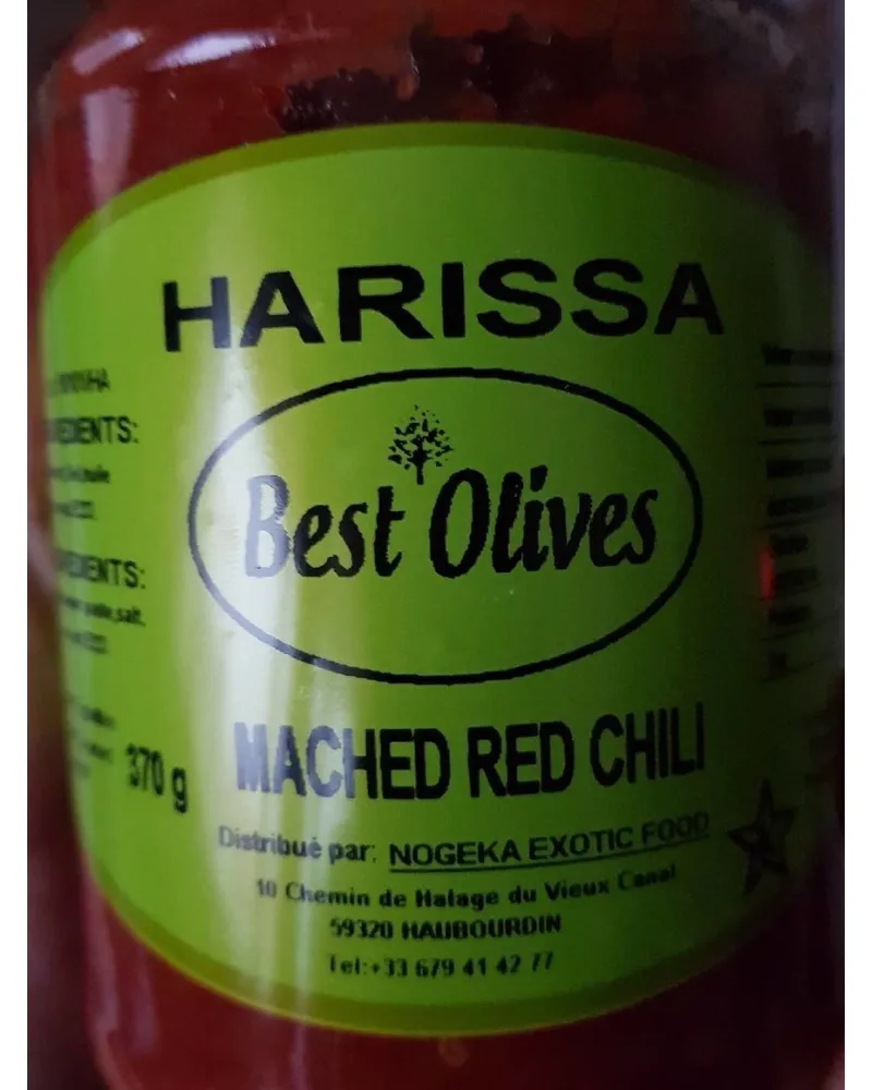 Photo of HARISSA Best Olives MACHED RED CHILI by Les Saveurs Du Sud