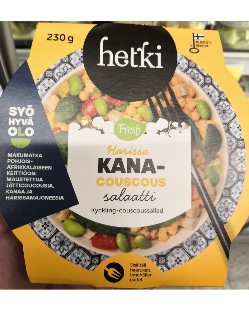 Photo of Harissa Kana-Couscoussalaatti by Hetki