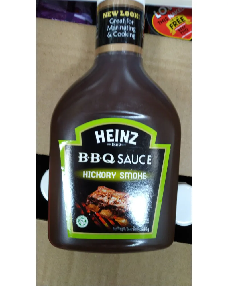 Photo of BBQ sauce hickory smoke by Heinz