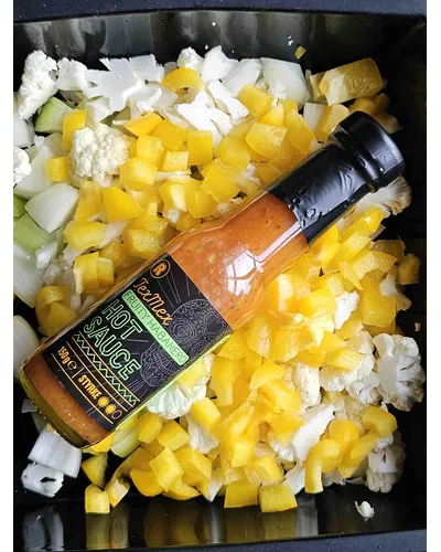 Photo of Fruity habanero hot sauce by Rema 1000 TexMex