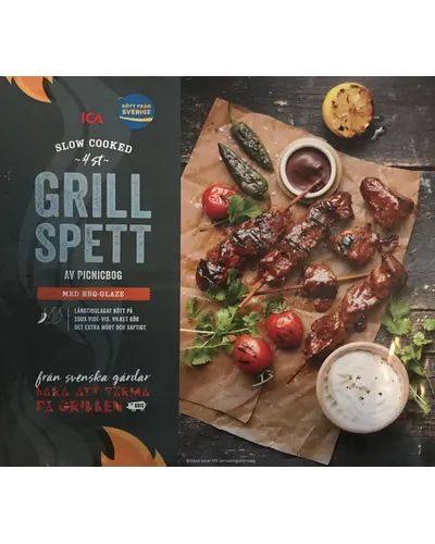 Photo of Grillspett av Picnicbog med BBQ-Glaze by Ica