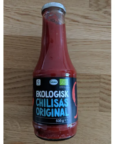 Photo of Ekologisk Chilisås Original by Garant