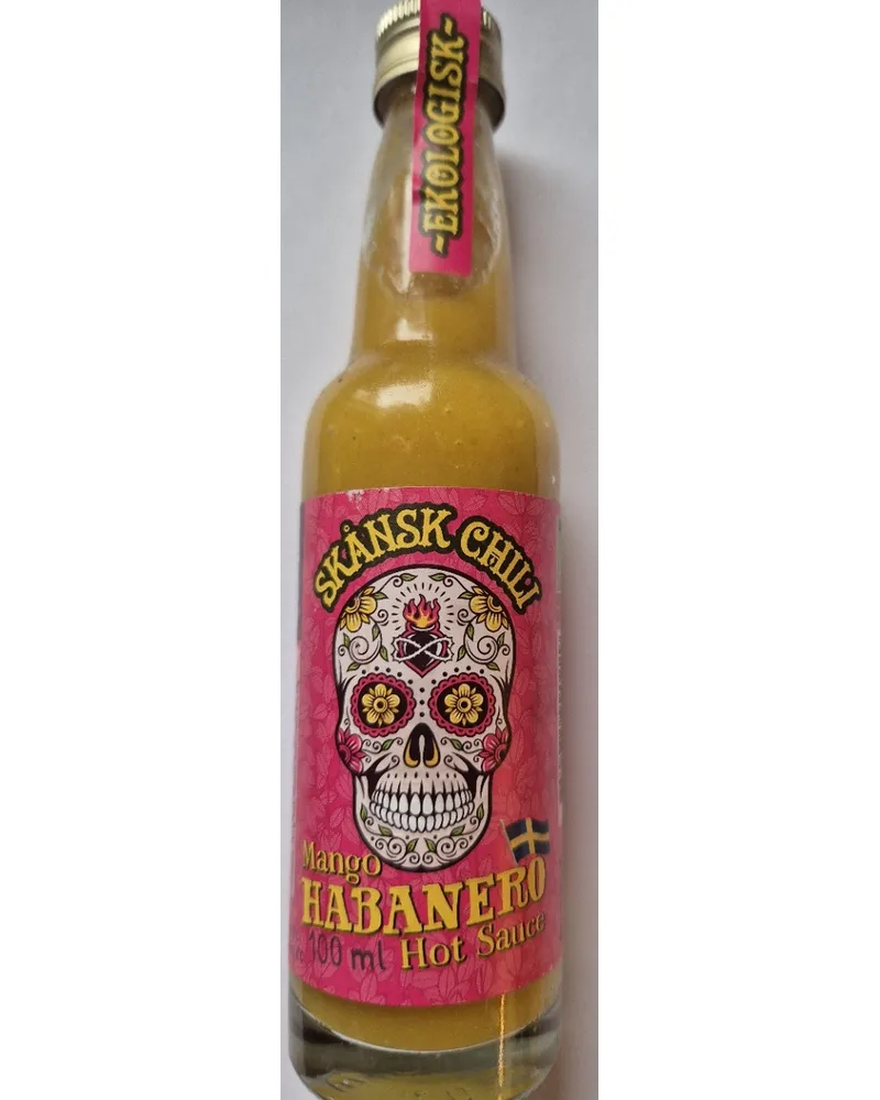 Photo of Mango Habanero hot sauce by Skånsk Chili