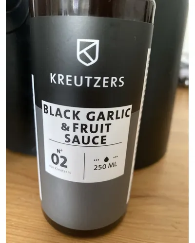 Photo of Black Garlic & Fruit Sauce BBQ by Kreutzers