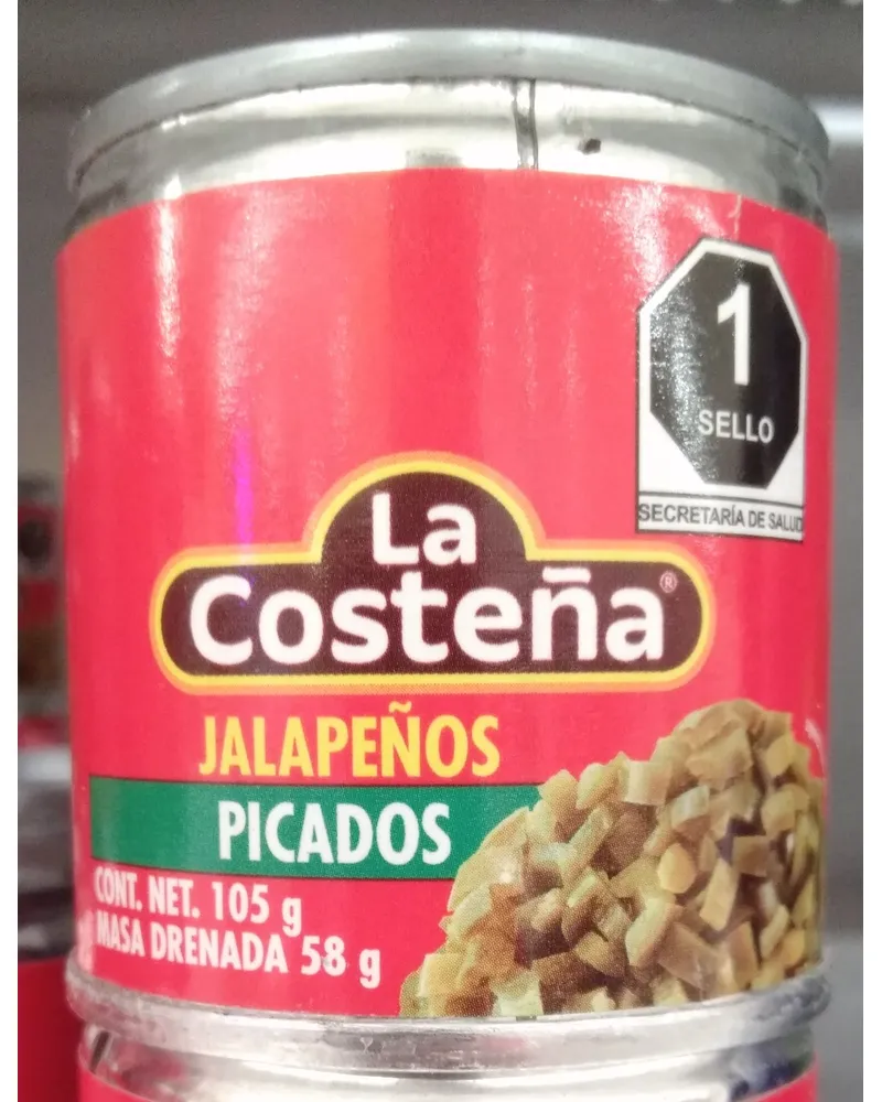 Photo of Chile Costena Jalapeno Picados Lat by La Costena