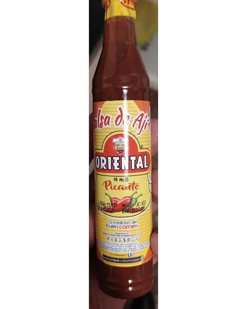 Photo of Salsa de ají by Oriental Industria Alimenticia O.i.a. S a