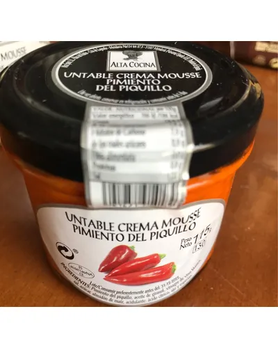 Photo of Untable crema mousse pimiento del piquillo by alta cocina