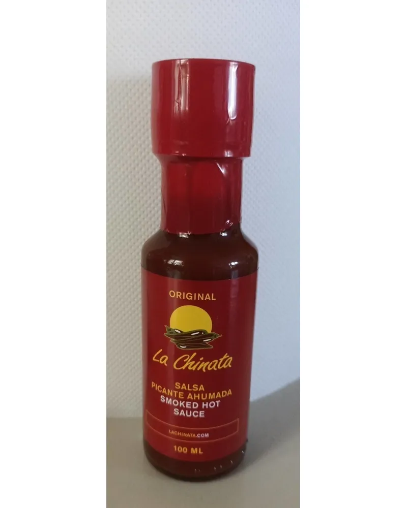 Photo of Salsa picante ahumada smoked hot sauce by la chinata