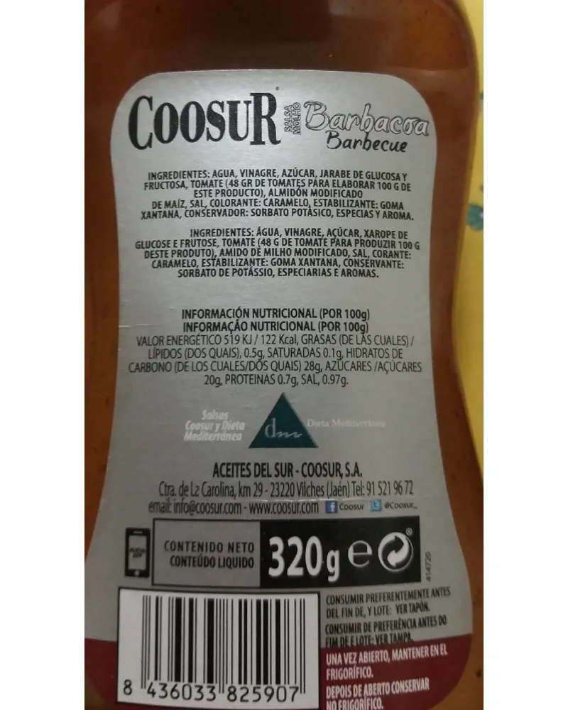 Photo of Salsa Barbacoa by Coosur