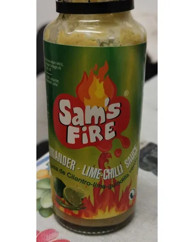 Photo of Coriander lime chilli sauce by Sam’s Fire