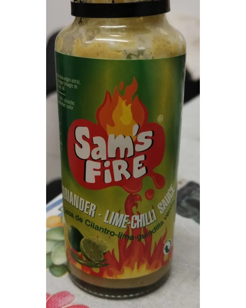 Photo of Coriander lime chilli sauce by Sam’s Fire