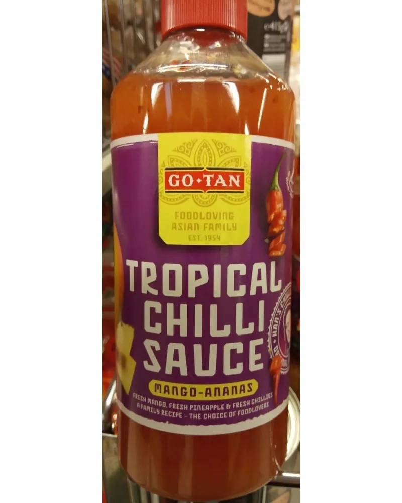 Photo of ropical chilli sauce Mango-ananas by Go-Tan