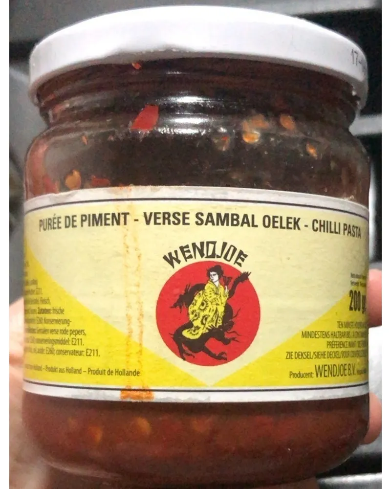 Photo of Purée de piment - Sambal oelek by Wendjoe B.V. Waspik Holland