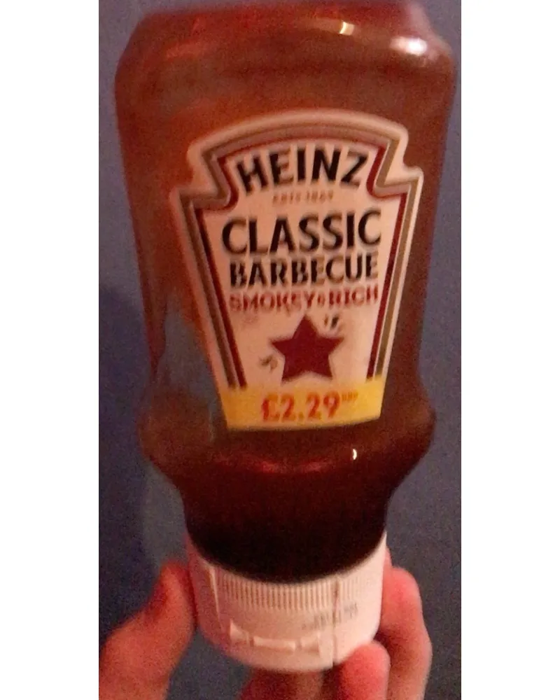 Photo of barbeque sauce by Heinz