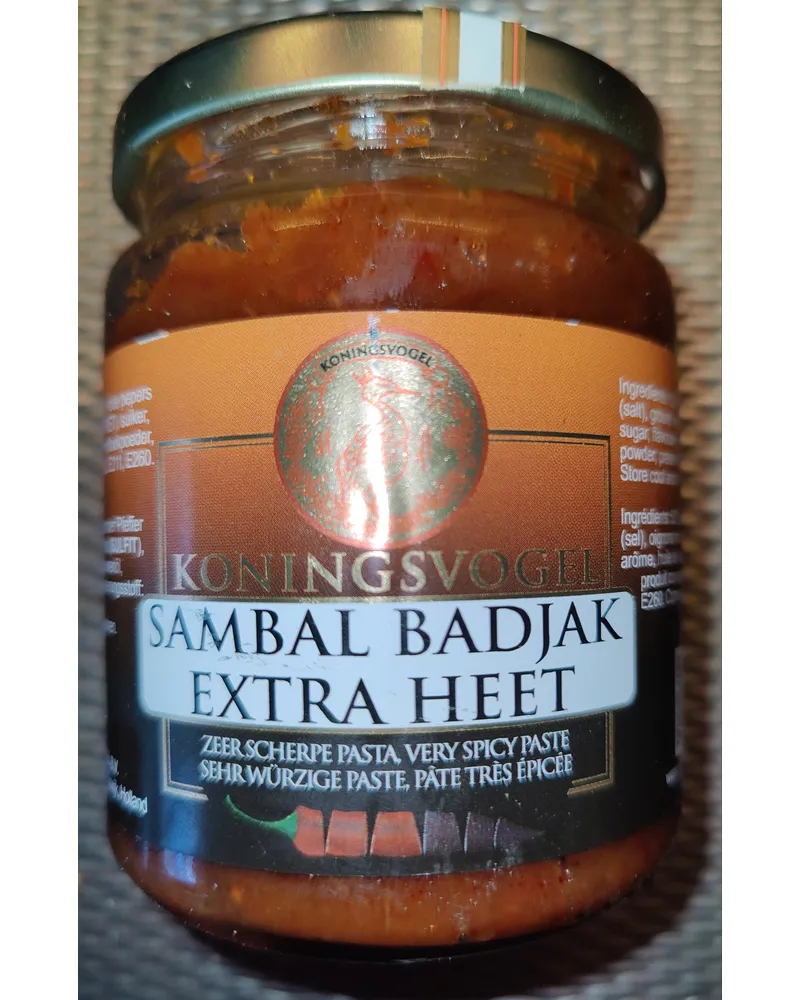 Photo of Koningsvogel Sambal Badjak Würzige Paste by Koningsvogel Bv