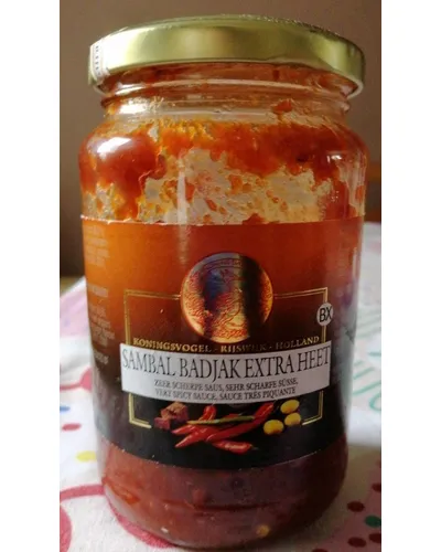 Photo of Sambal badjack extra heet by Koningsvogel Bv