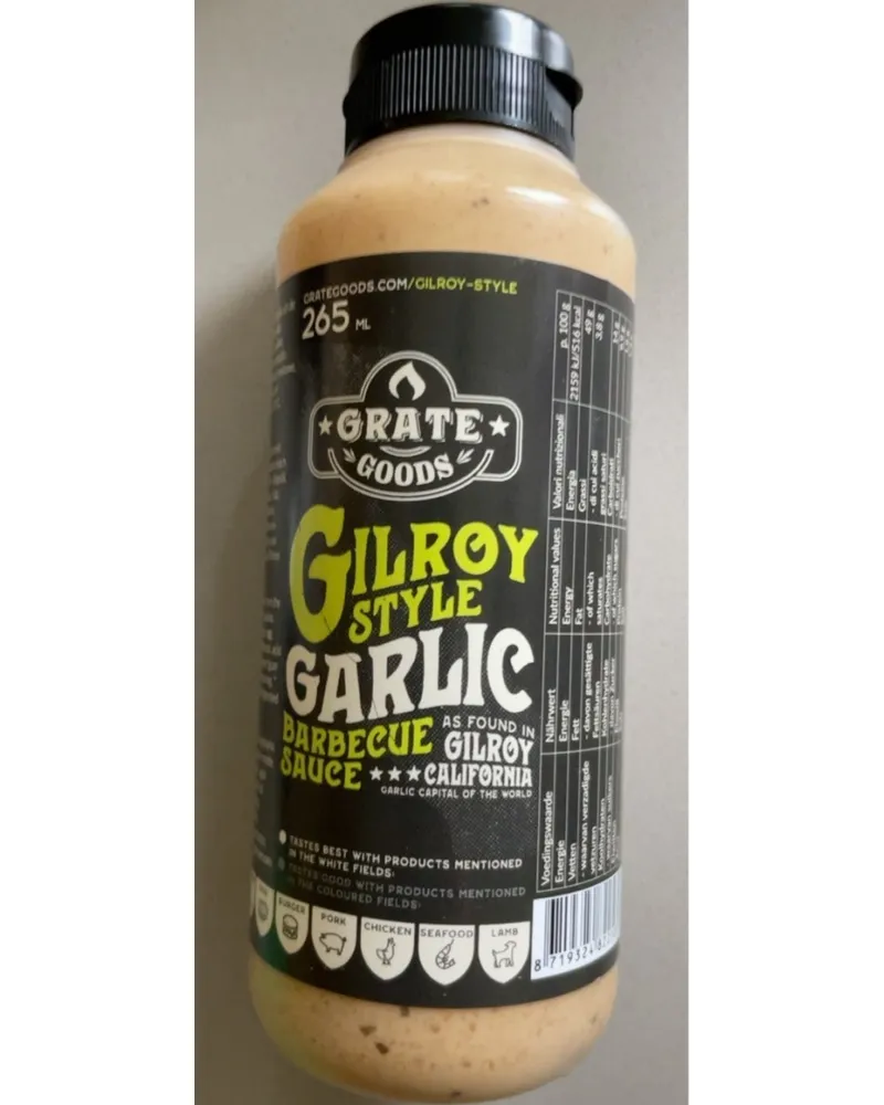 Photo of Gilroy style garlic barbecue sauce by Geste Goods