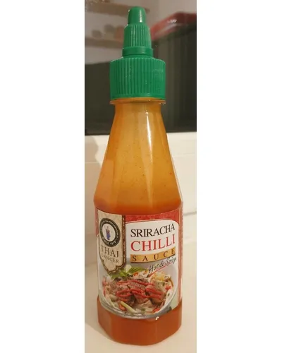 Photo of Sriracha Chilli Sauce by Thai dancer