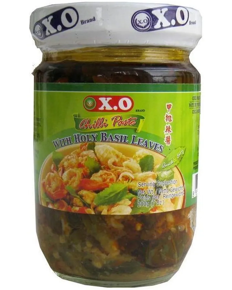 Photo of Chilli paste with Holy basil leaves by X.o.