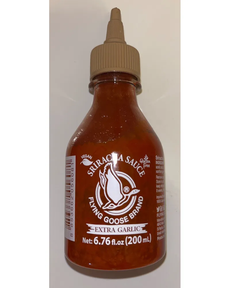Photo of Sriracha Hot Chilli Sauce with extra Garlic by Flying Goose Brand