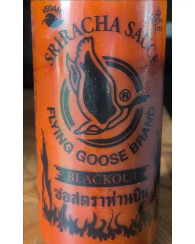 Photo of Siracha Hot Chili Blackout Sauce by Flying Goose Brand