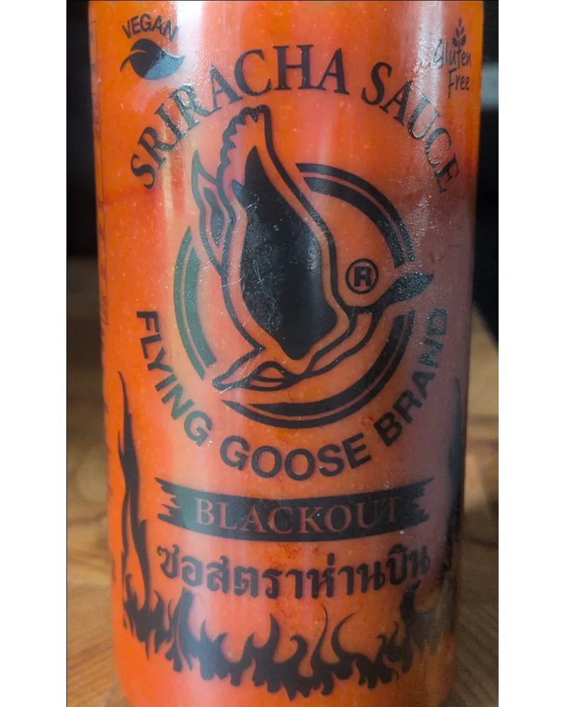 Photo of Siracha Hot Chili Blackout Sauce by Flying Goose Brand