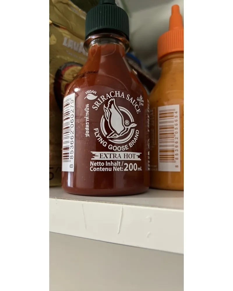 Photo of Sriracha extra hot chili sauce by Flying Goose Brand