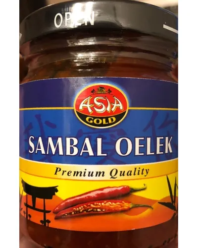 Photo of Pikantes Sambal Oelek Glas Asia Gold by Asia Gold