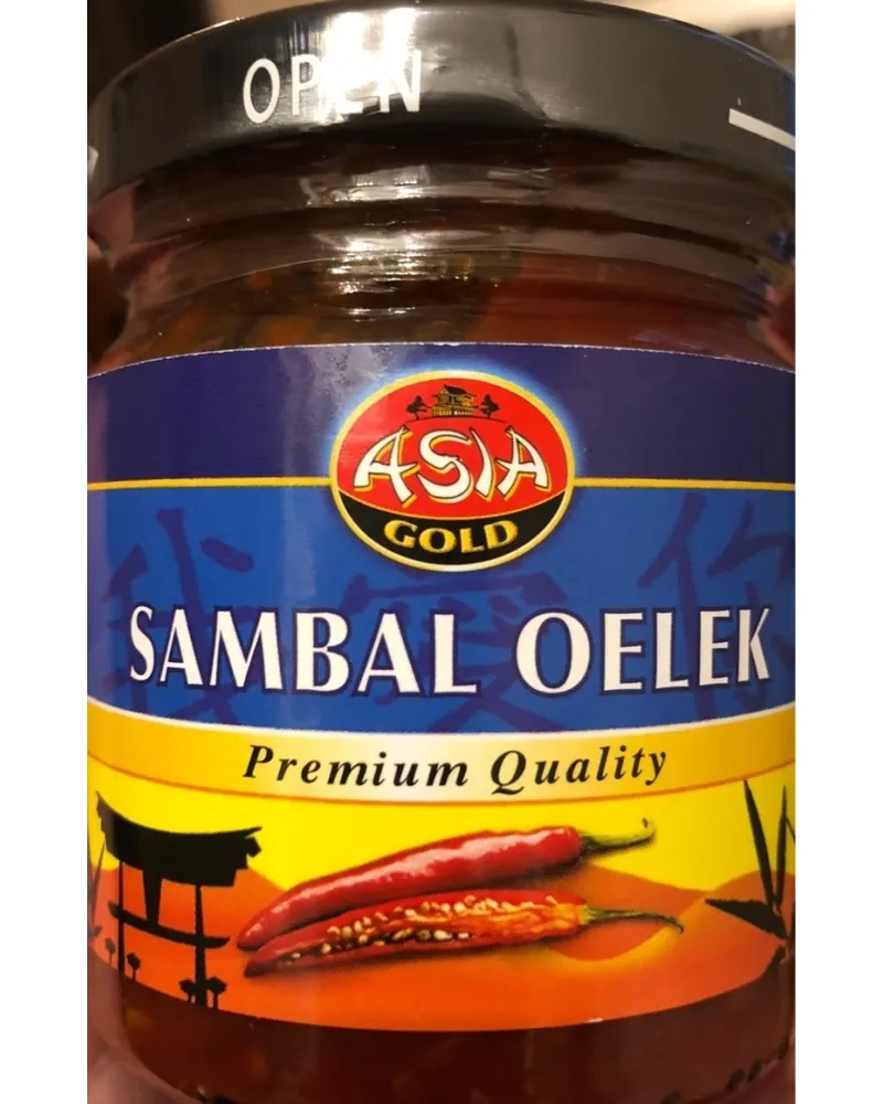 Photo of Pikantes Sambal Oelek Glas Asia Gold by Asia Gold